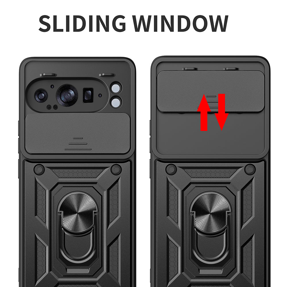 Husa de protectie Techsuit CamShield Series compatibil cu Google Pixel 9 Pro XL, Roz Auriu