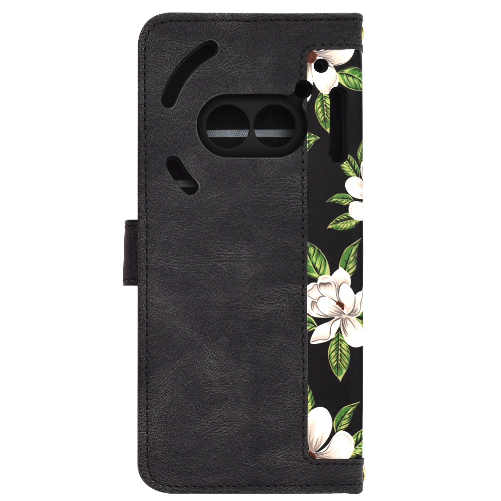 Husa de protectie Techsuit FlipCraft compatibil cu Nothing Phone (2a) / (2a) Plus, Flowers of the Dawn