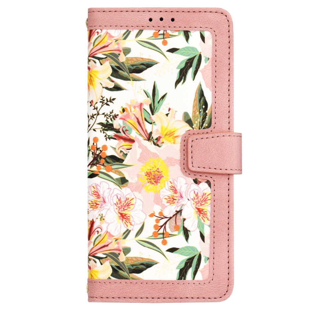 Husa de protectie Techsuit FlipCraft compatibil cu Oppo Reno12 Pro, Sweetheart Pink