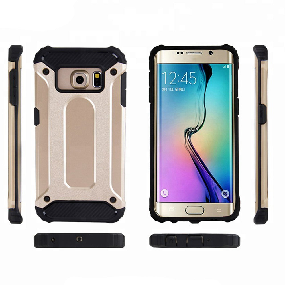 Husa de protectie Techsuit Hybrid Armor compatibil cu Samsung Galaxy S6 G920, Negru