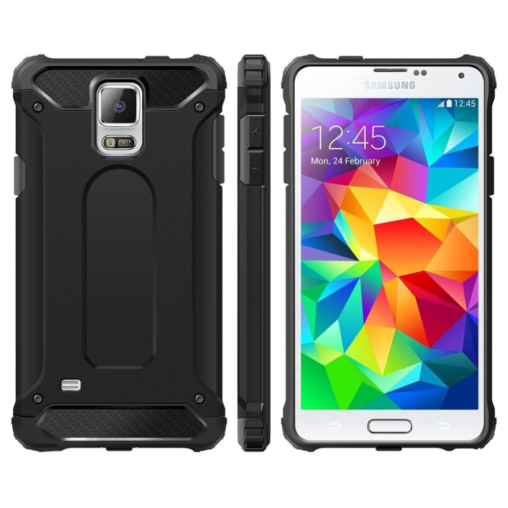 Husa de protectie Techsuit Hybrid Armor compatibil cu Samsung Galaxy S5 G900, Negru