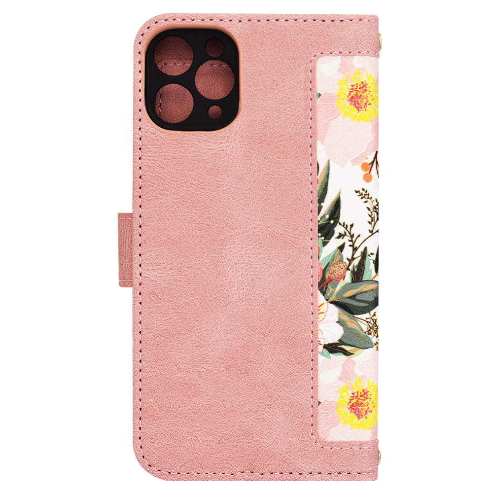 Husa de protectie Techsuit FlipCraft compatibil cu iPhone 11 Pro, Sweetheart Pink