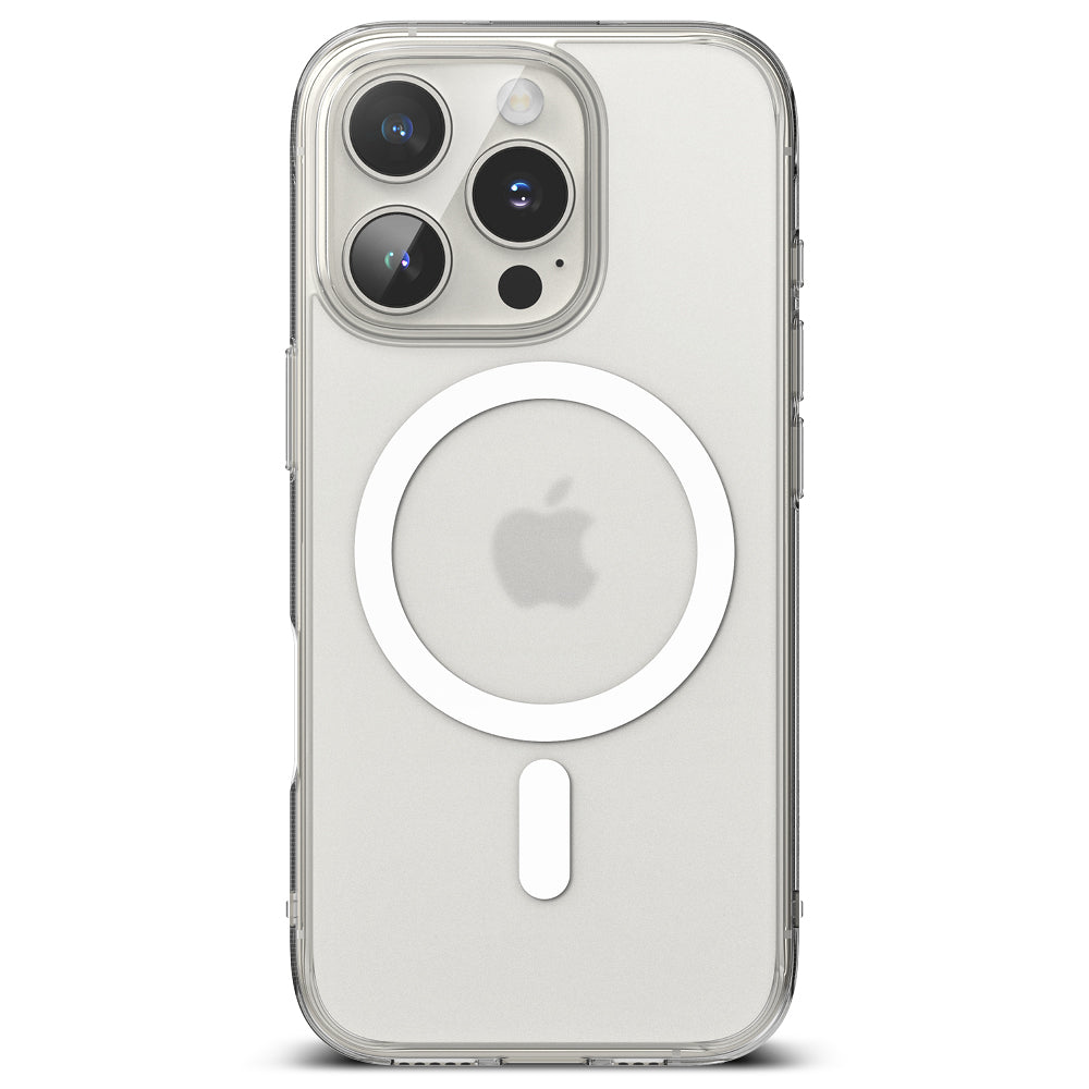 Husa de protectie Ringke Fusion MagSafe compatibil cu iPhone 16 Pro, Transparent Mat