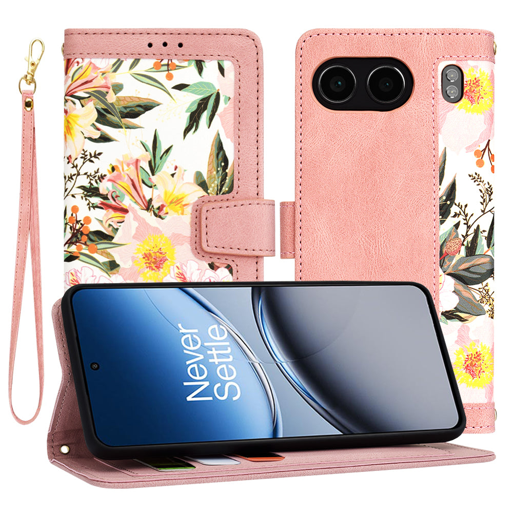 Husa de protectie Techsuit FlipCraft compatibil cu OnePlus Nord 4, Sweetheart Pink