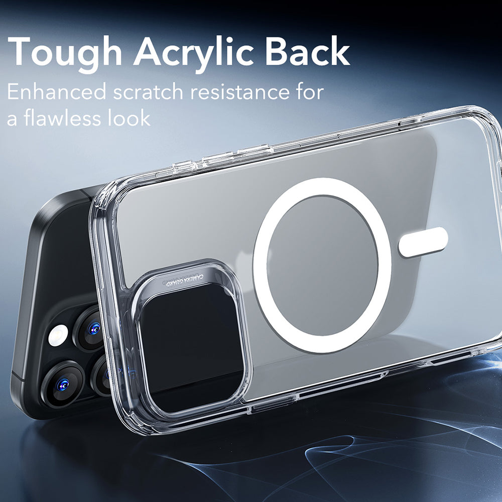 Husa de protectie ESR Classic Hybrid HaloLock compatibil cu iPhone 16 Pro Max, Frosted Clear