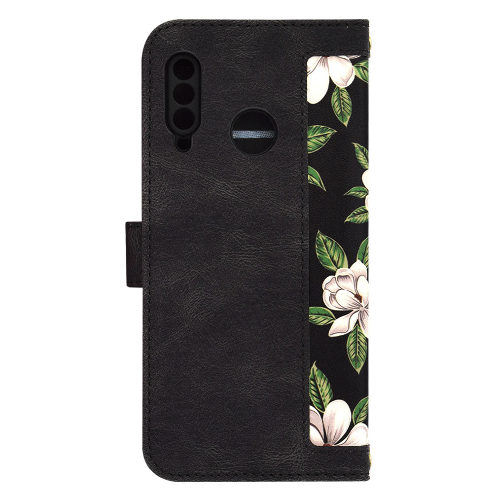 TechSuit Husa de protectie Techsuit FlipCraft compatibil cu Huawei P30 Lite / P30 Lite New Edition, Flowers of the Dawn