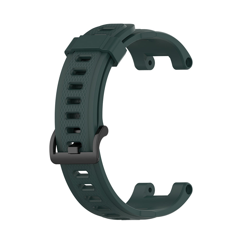 Curea smartwatch Techsuit Watchband (W067) compatibil cu Amazfit T-Rex / T-Rex Pro, Verde Inchis