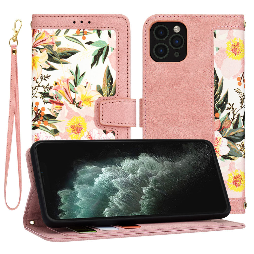 Husa de protectie Techsuit FlipCraft compatibil cu iPhone 11 Pro Max, Sweetheart Pink
