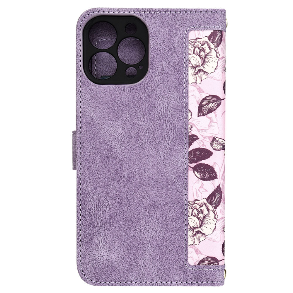 Husa de protectie Techsuit FlipCraft compatibil cu iPhone 13 Pro Max, Mysterious Purple