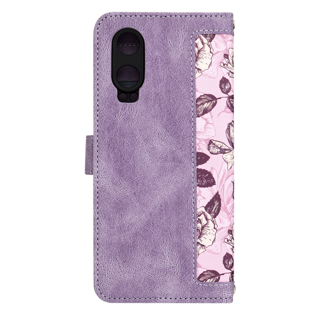 Husa de protectie Techsuit FlipCraft compatibil cu OnePlus Nord CE4 Lite, Mysterious Purple
