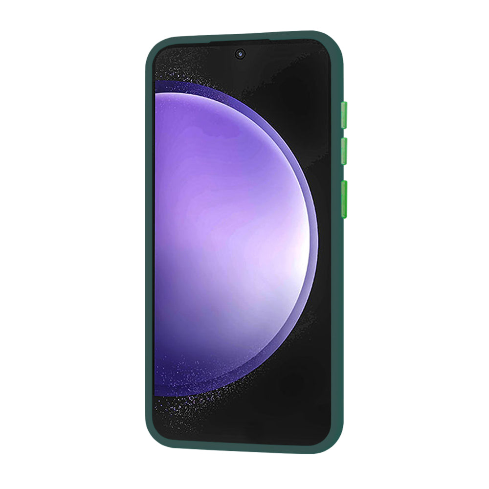 Husa de protectie Techsuit HaloFrost Series compatibil cu Samsung Galaxy S23 FE, Bleumarin Green
