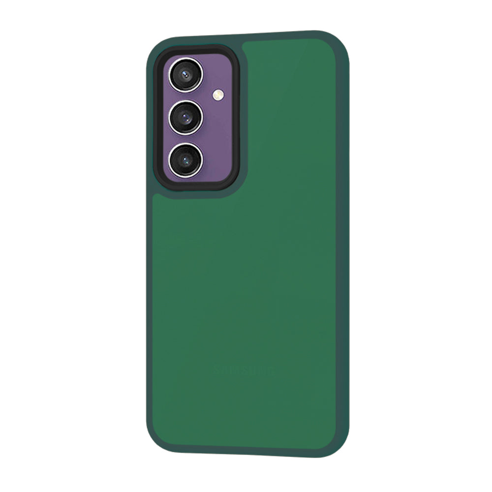Husa de protectie Techsuit HaloFrost Series compatibil cu Samsung Galaxy S23 FE, Bleumarin Green