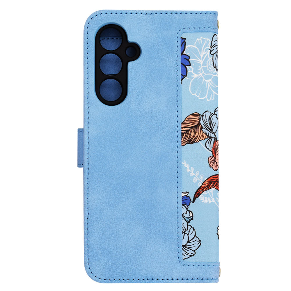 Husa de protectie Techsuit FlipCraft compatibil cu Samsung Galaxy A54, Vibrant Blue