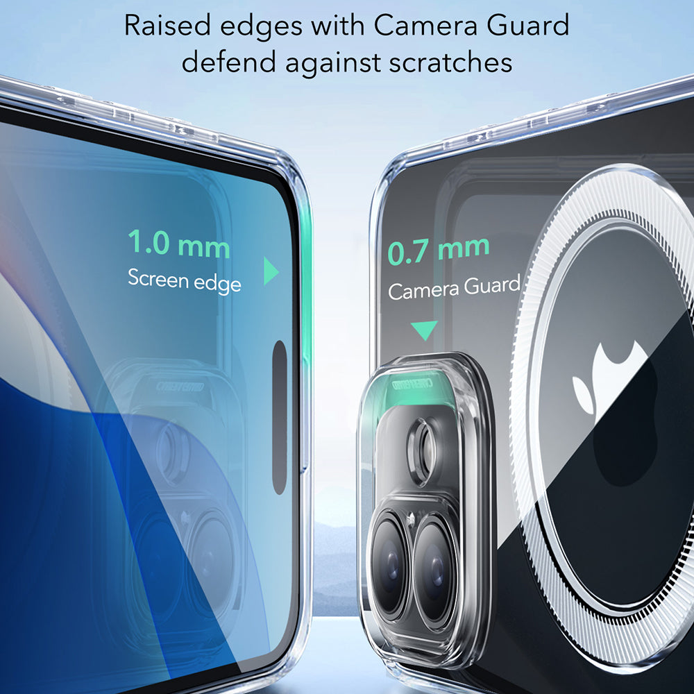 Husa de protectie ESR Zero HaloLock compatibil cu iPhone 16, Transparent