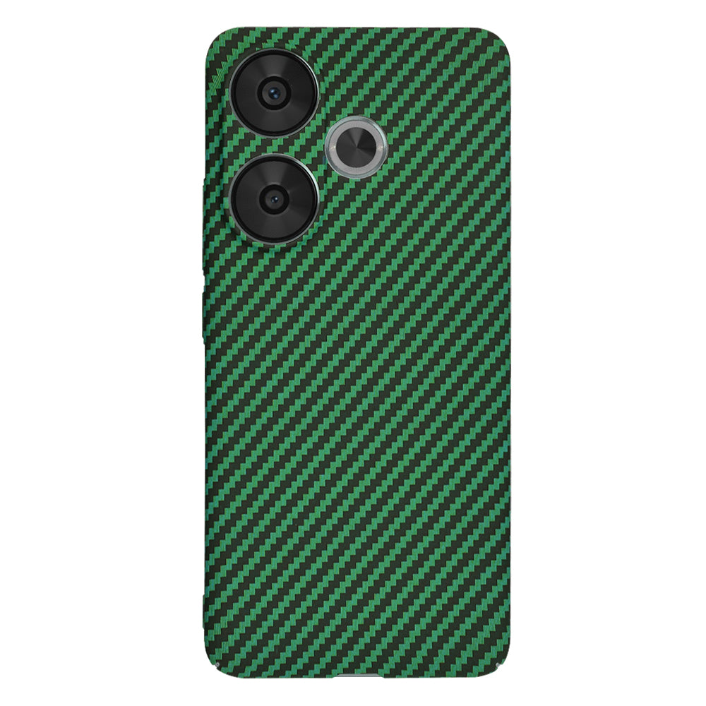 Husa de protectie Techsuit Carbonite FiberShell compatibil cu Xiaomi Poco F6, Verde
