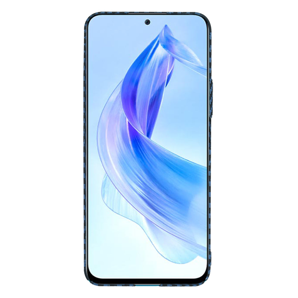 Husa de protectie Techsuit Carbonite FiberShell compatibil cu Honor 90 Lite, Cyan