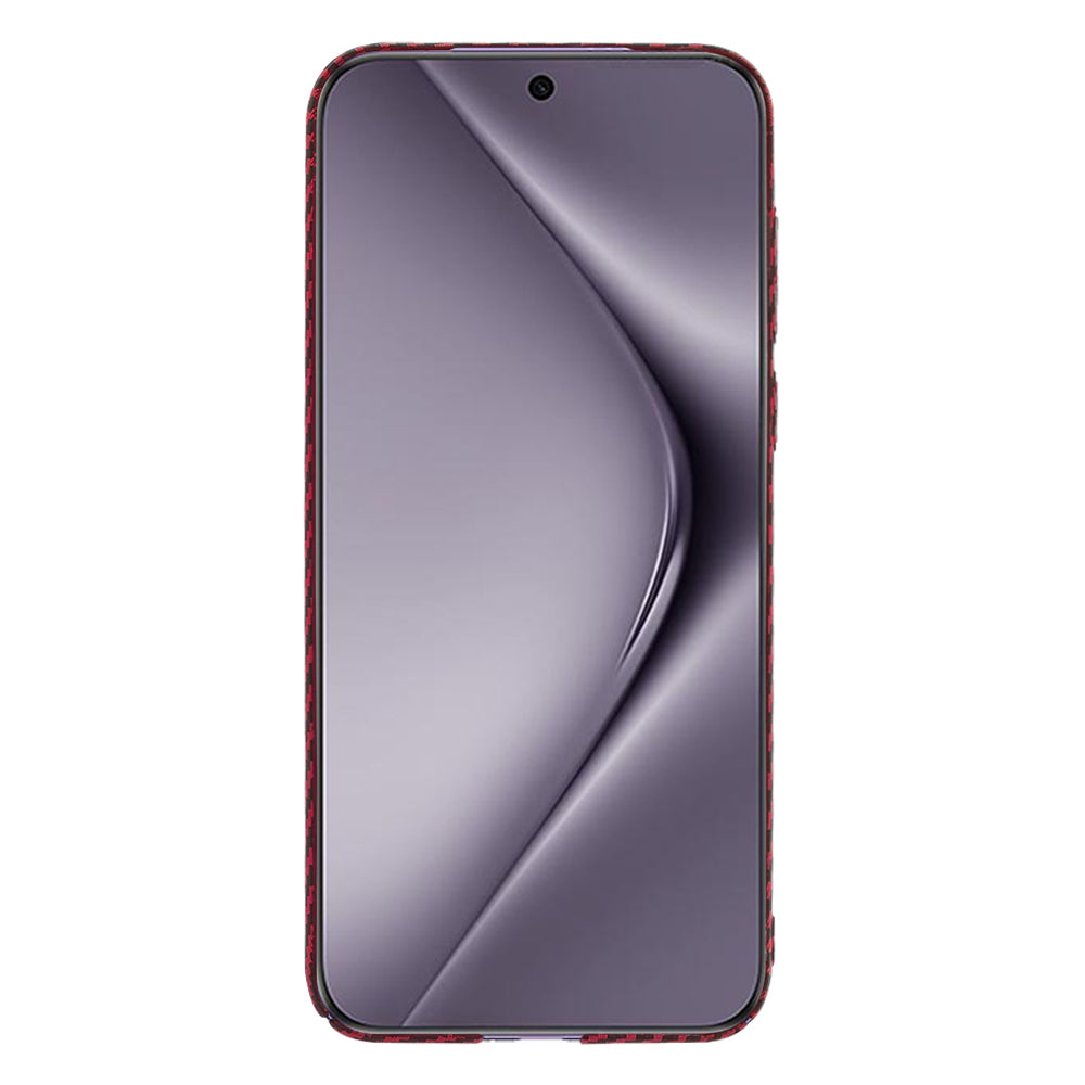 Husa de protectie Techsuit Carbonite FiberShell compatibil cu Huawei Pura 70 Pro, Rosu