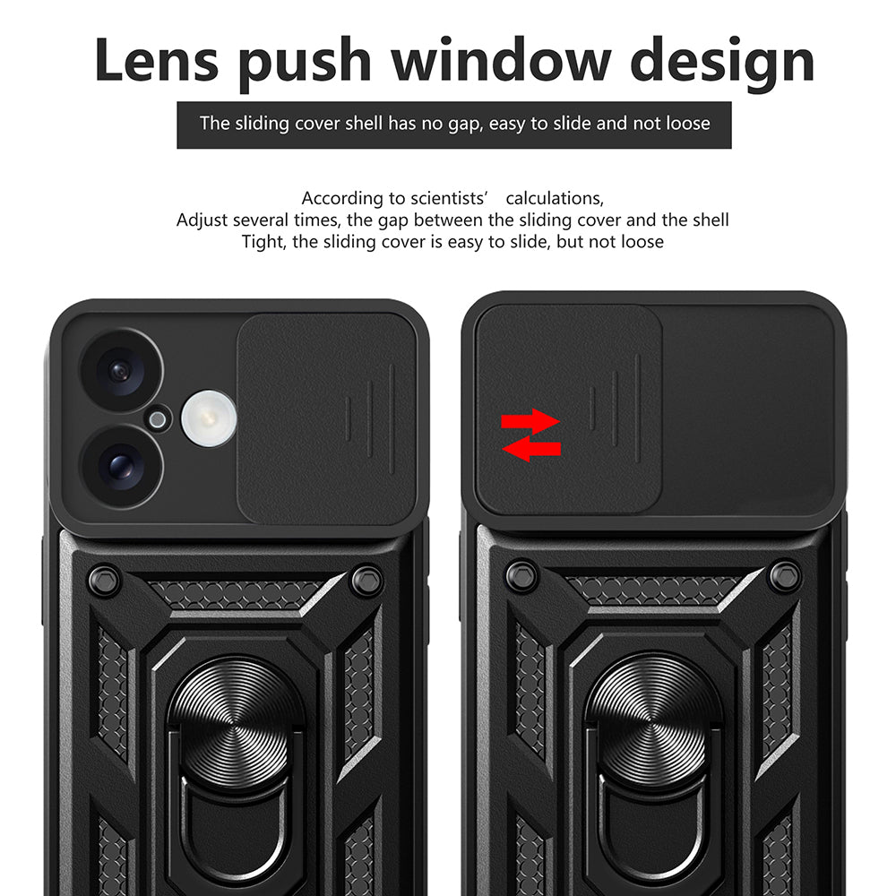 Husa de protectie Techsuit CamShield Series compatibil cu iPhone 16, Verde