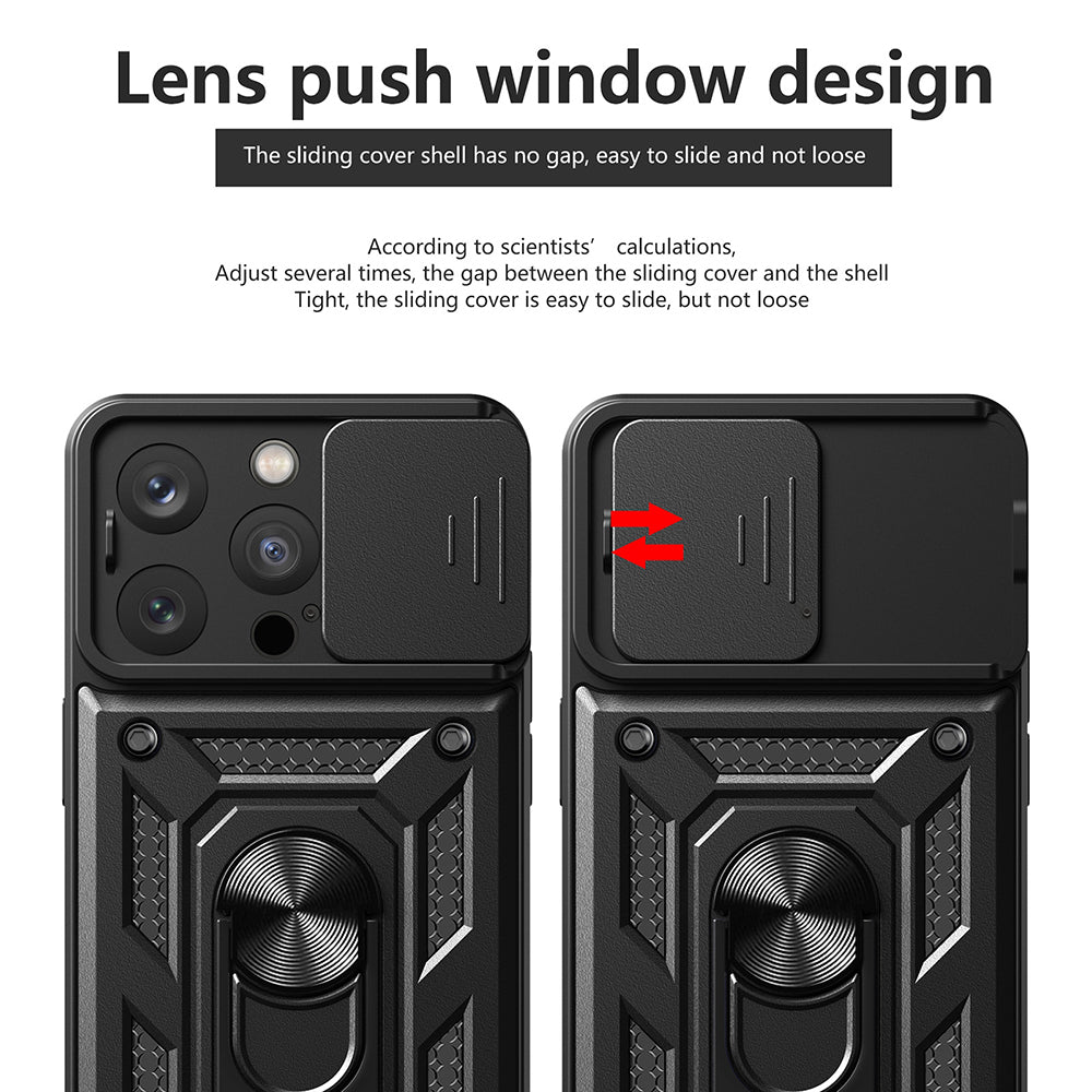 Husa de protectie Techsuit CamShield Series compatibil cu iPhone 16 Pro, Albastru