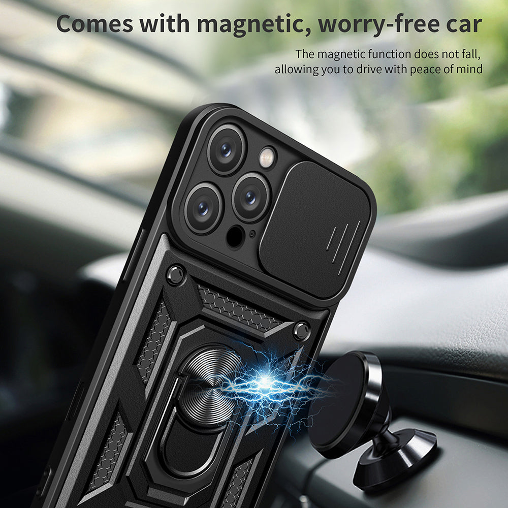 Husa de protectie Techsuit CamShield Series compatibil cu iPhone 16 Pro Max, Roz Auriu