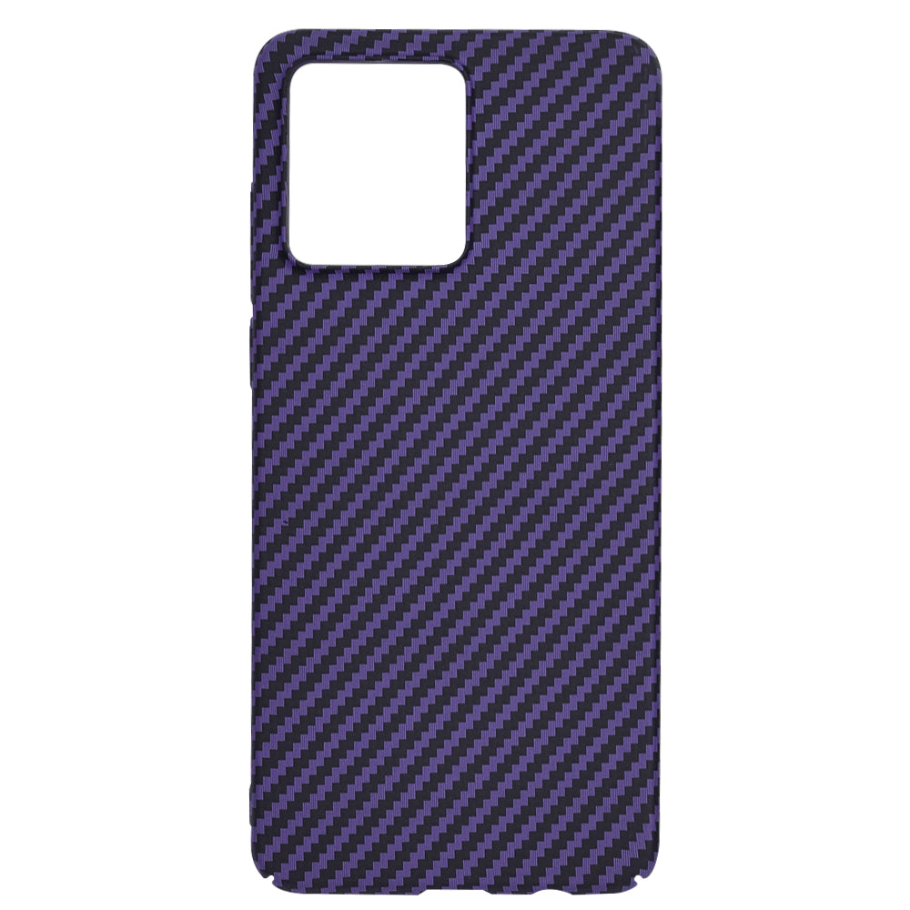 Husa de protectie Techsuit Carbonite FiberShell compatibil cu Motorola Moto G84, Mov
