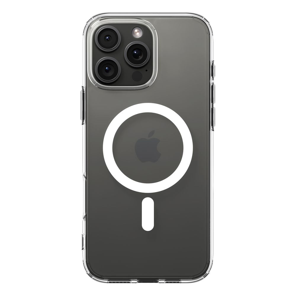 Husa de protectie Spigen Ultra Hybrid MagSafe (ACS07998) compatibil cu iPhone 16 Pro Max, Alb