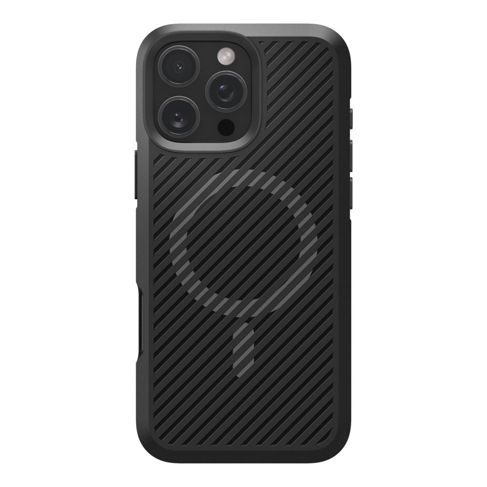 Husa de protectie Spigen Core Armor MagSafe (ACS08158) compatibil cu iPhone 16 Pro, Negru Mat