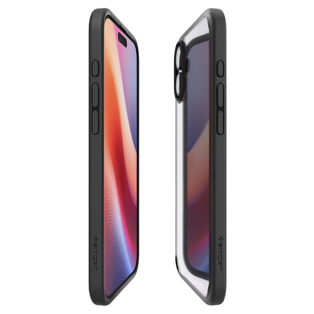 Husa de protectie Spigen Ultra Hybrid (ACS08072) compatibil cu iPhone 16 Plus, Negru Mat