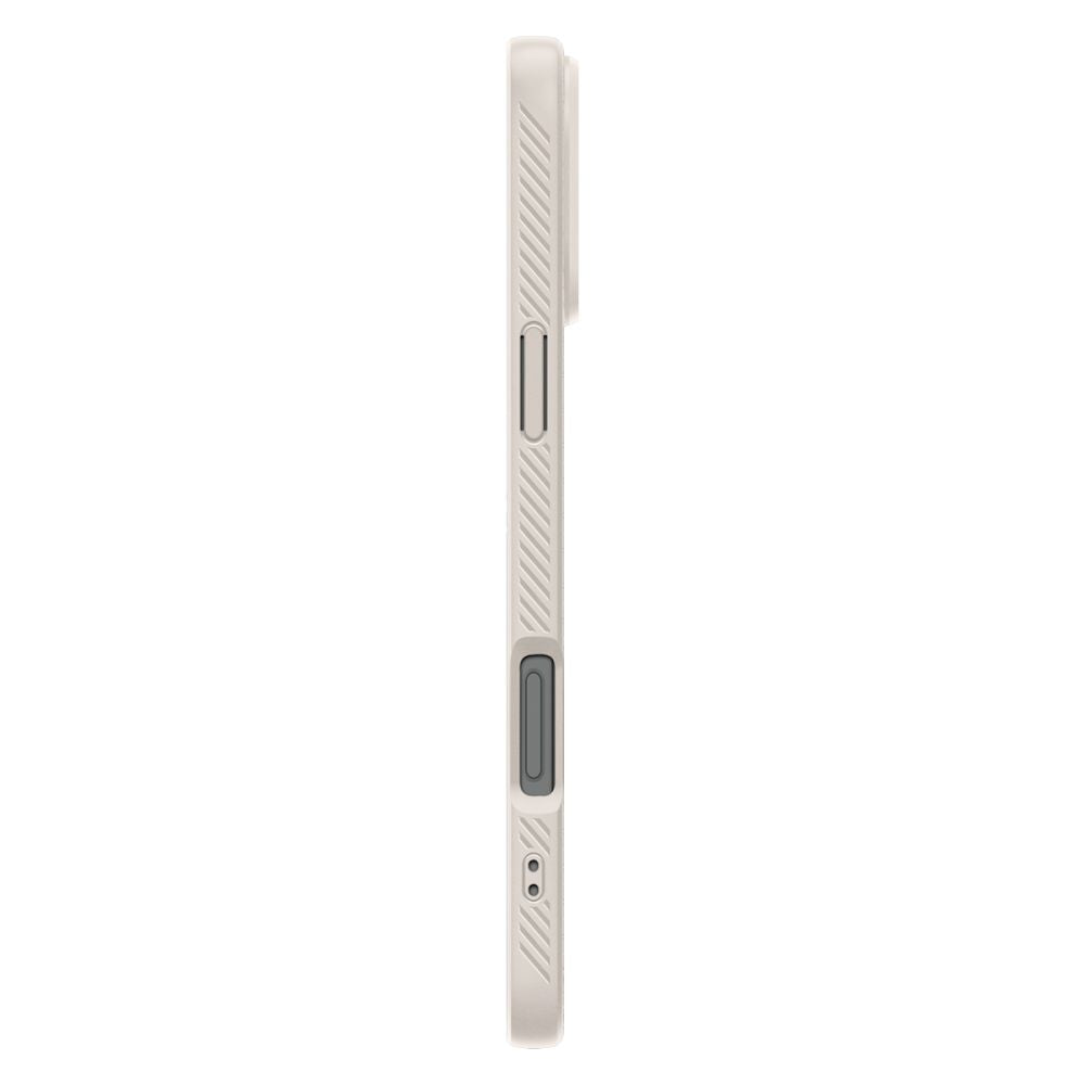 Husa de protectie Spigen Liquid Air (ACS08120) compatibil cu iPhone 16 Pro, Titanium Natural