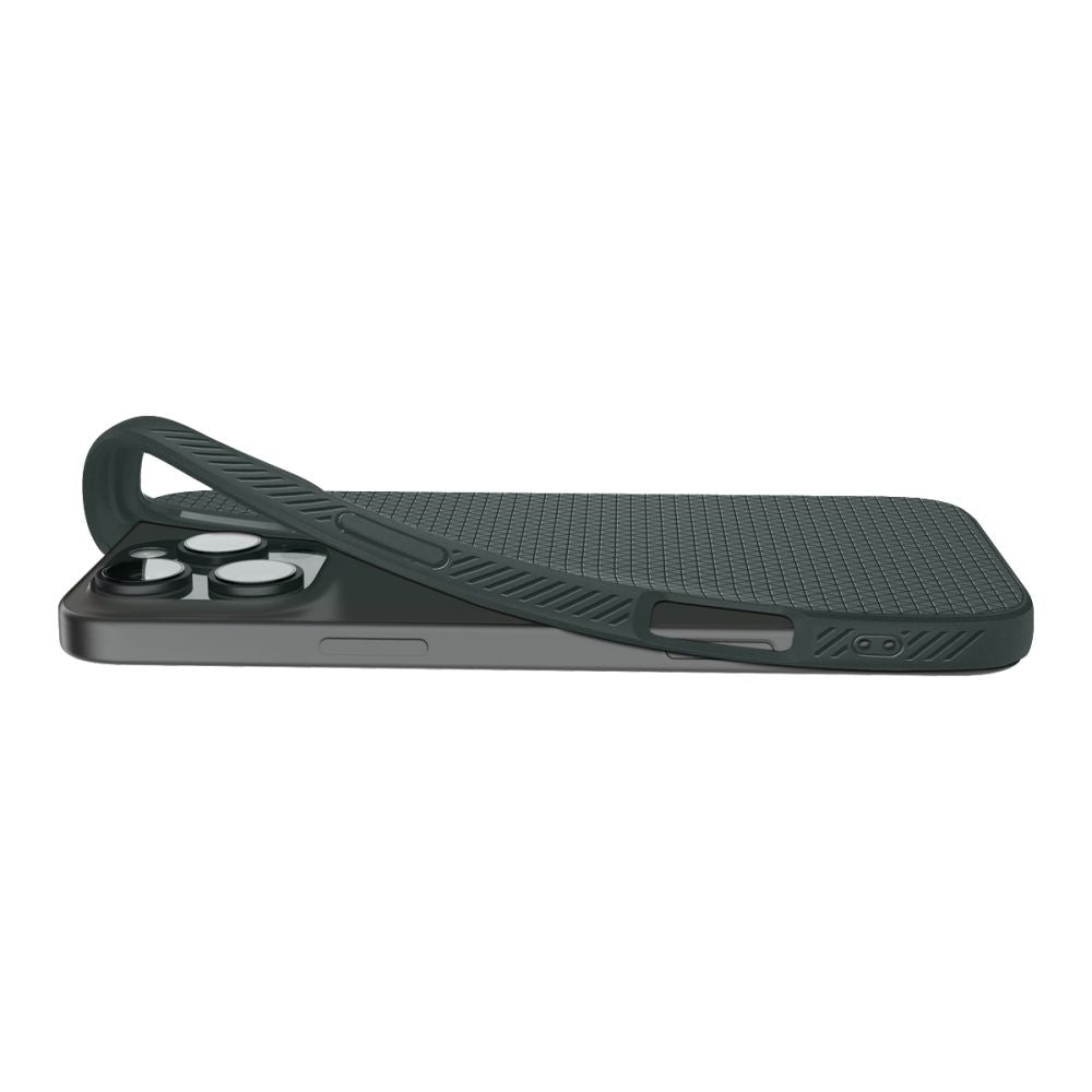 Husa de protectie Spigen Liquid Air (ACS08119) compatibil cu iPhone 16 Pro, Abyss Green