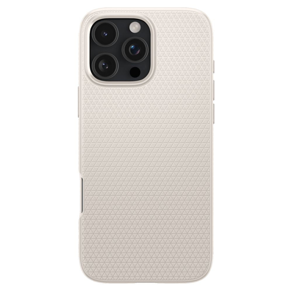 Husa de protectie Spigen Liquid Air (ACS07991) compatibil cu iPhone 16 Pro Max, Titanium Natural