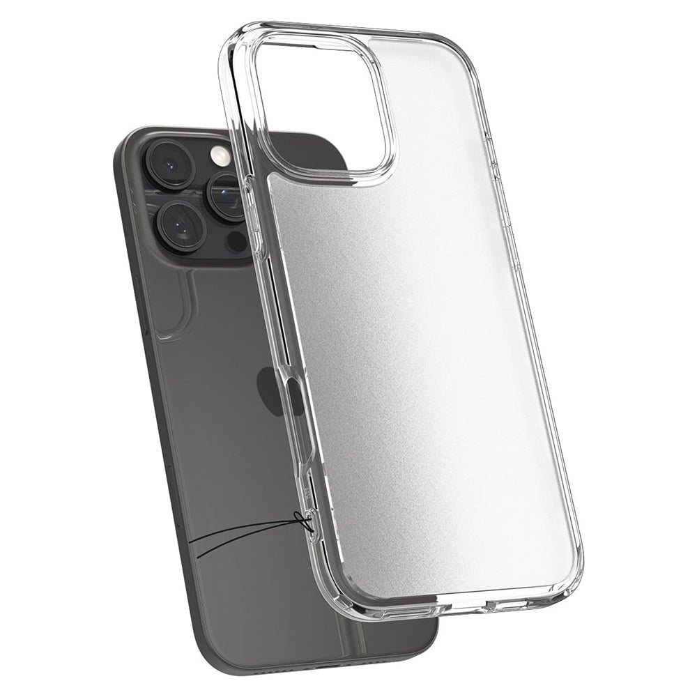 Husa de protectie Spigen Ultra Hybrid (ACS08122) compatibil cu iPhone 16 Pro, Frost Clear