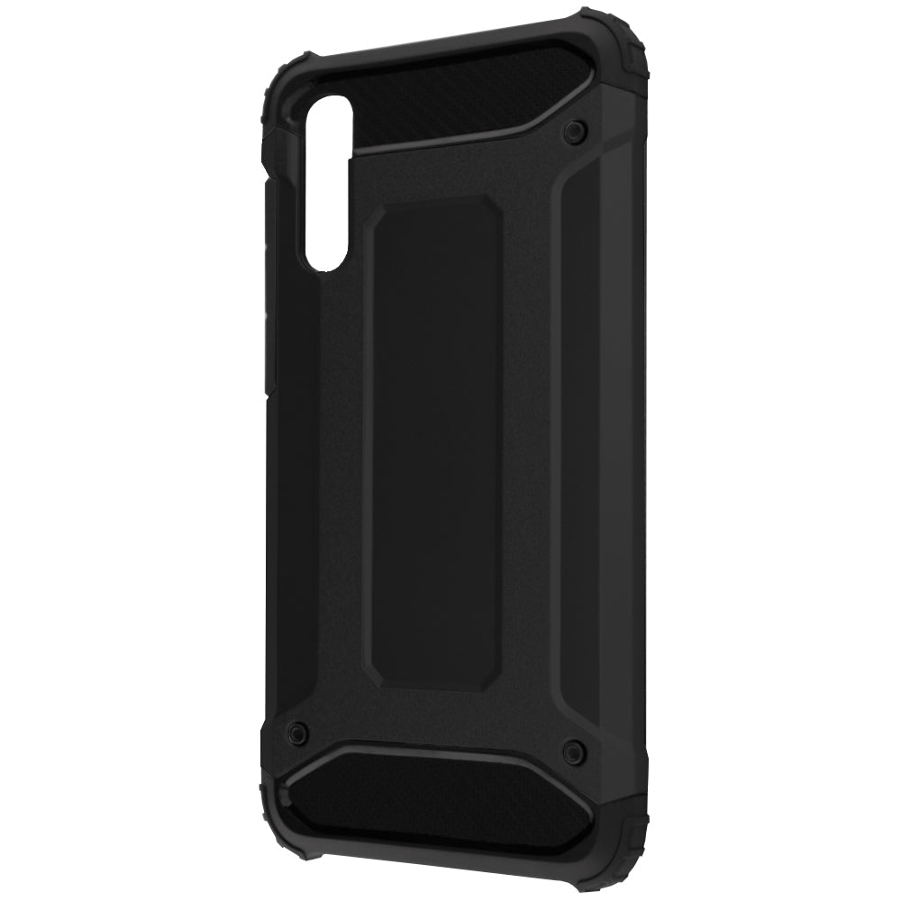 Husa de protectie Techsuit Hybrid Armor compatibil cu Samsung Galaxy A70 / A70s, Negru
