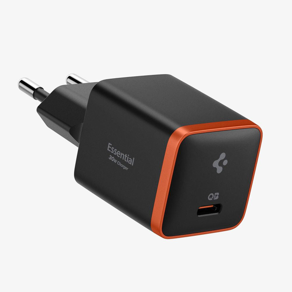Incarcator Spigen (ACH08448), USB-C, PD 30W, Negru