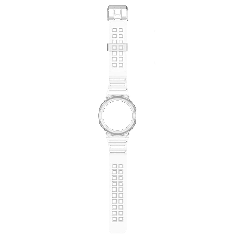 Curea smartwatch Techsuit Watchband (W065) compatibil cu Google Pixel Watch / Watch 2 / Watch 3 / Watch 4 41mm, Transparent