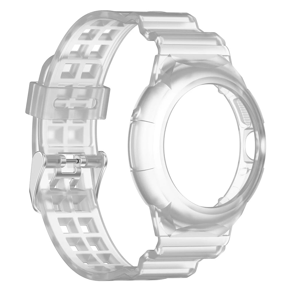 Curea smartwatch Techsuit Watchband (W065) compatibil cu Google Pixel Watch / Watch 2 / Watch 3 / Watch 4 41mm, Transparent
