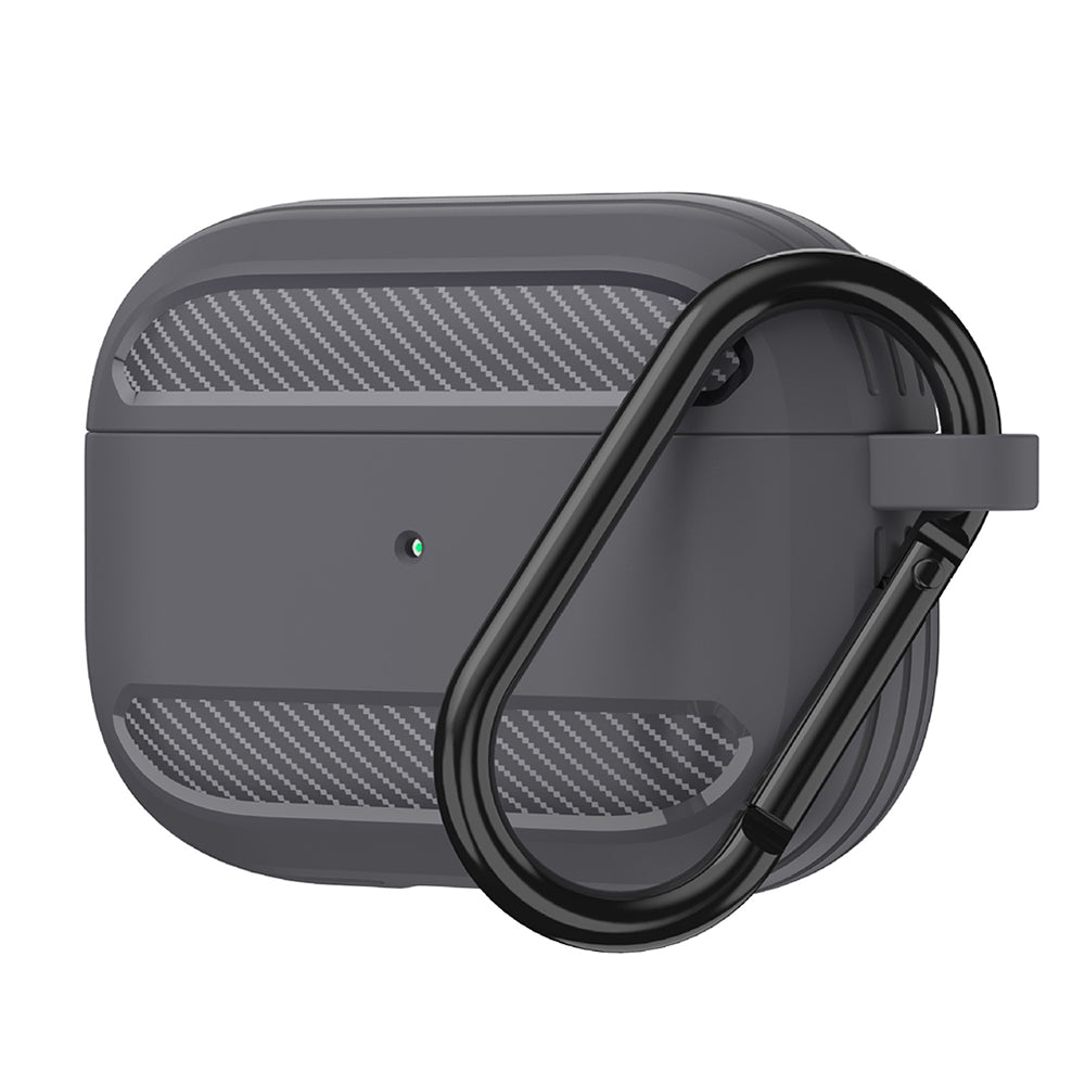 Casti Techsuit Carbon Silicone, for AirPods 3, Gri