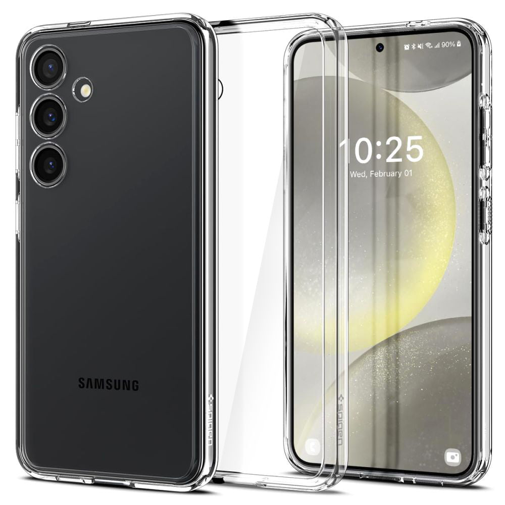 Husa de protectie Spigen Ultra Hybrid (ACS08620) compatibil cu Samsung Galaxy S24 FE, Transparent