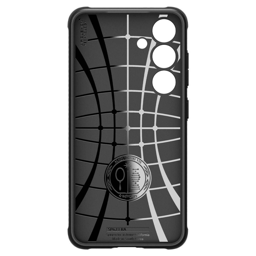 Husa de protectie Spigen Rugged Armor (ACS08578) compatibil cu Samsung Galaxy S24 FE, Negru Mat