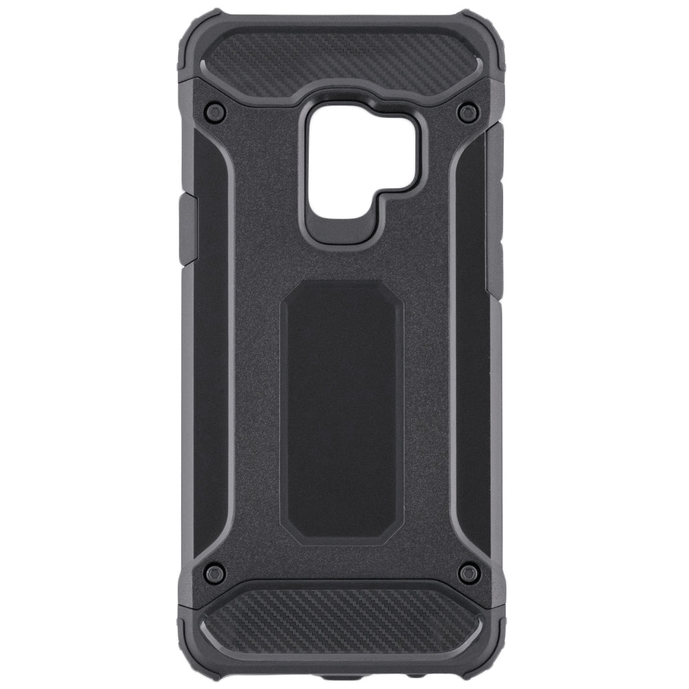 Husa de protectie Techsuit Hybrid Armor compatibil cu Samsung Galaxy S9, Negru