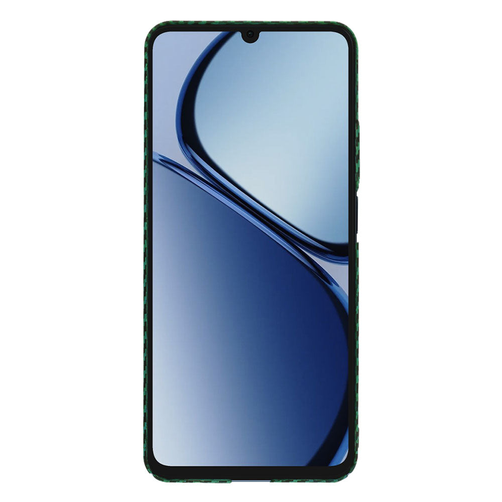 Husa de protectie Techsuit Carbonite FiberShell compatibil cu Realme C61 / Realme C63, Verde