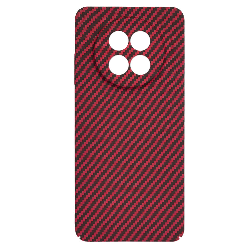 Husa de protectie Techsuit Carbonite FiberShell compatibil cu Realme 12 / 12x, Rosu