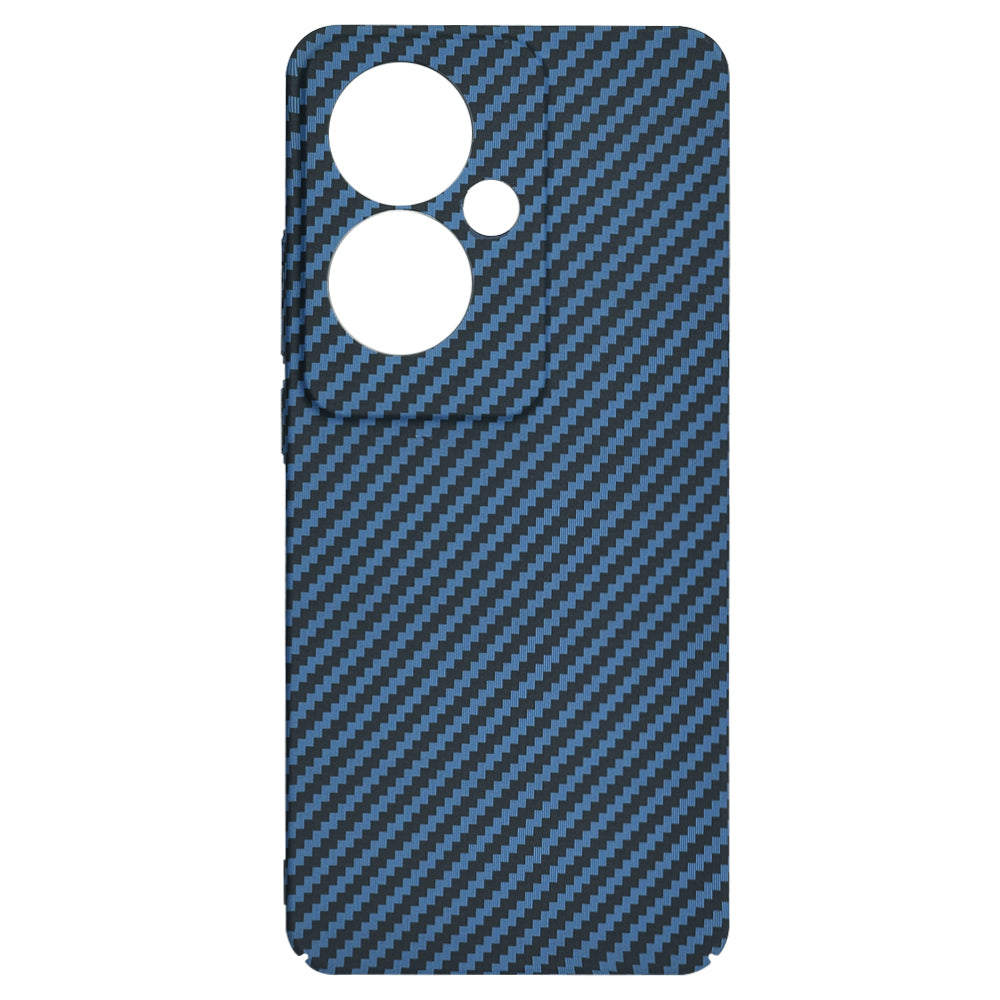 Husa de protectie Techsuit Carbonite FiberShell compatibil cu Oppo Reno11 F, Cyan