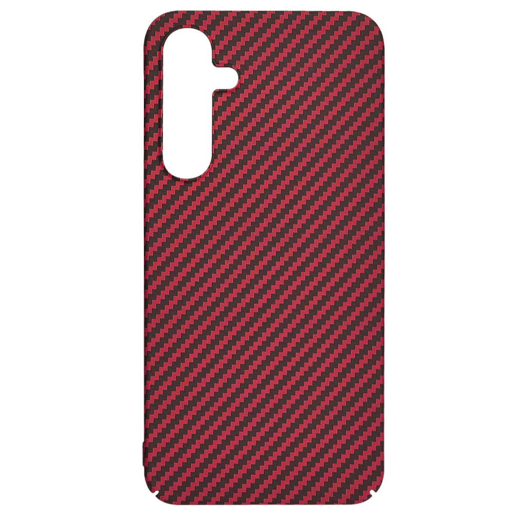 Husa de protectie Techsuit Carbonite FiberShell compatibil cu Samsung Galaxy A35 5G, Rosu