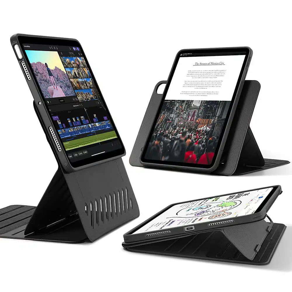 Husa de protectie tableta ESR Shift Magnetic compatibil cu iPad Air 4 (2020) / Air 5 (2022) / Air 11 (2024) / Air 11 (2025) / Air 11 (2026), Negru