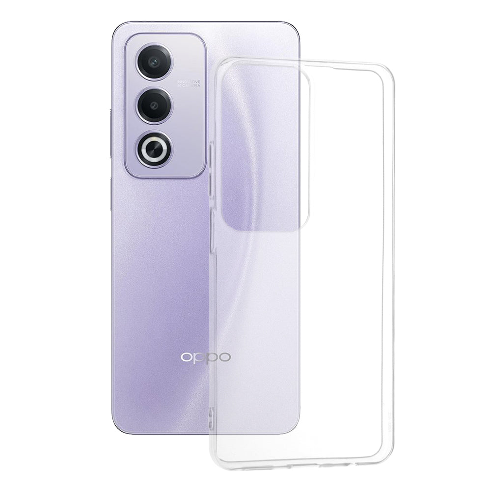 Husa de protectie Techsuit Clear Silicone compatibil cu Oppo A80 5G, Transparent