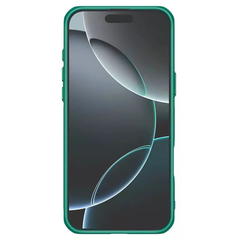 Husa de protectie Nillkin Iceblade Prop Magnetic (with Camera Cutout) compatibil cu iPhone 16 Pro, Verde
