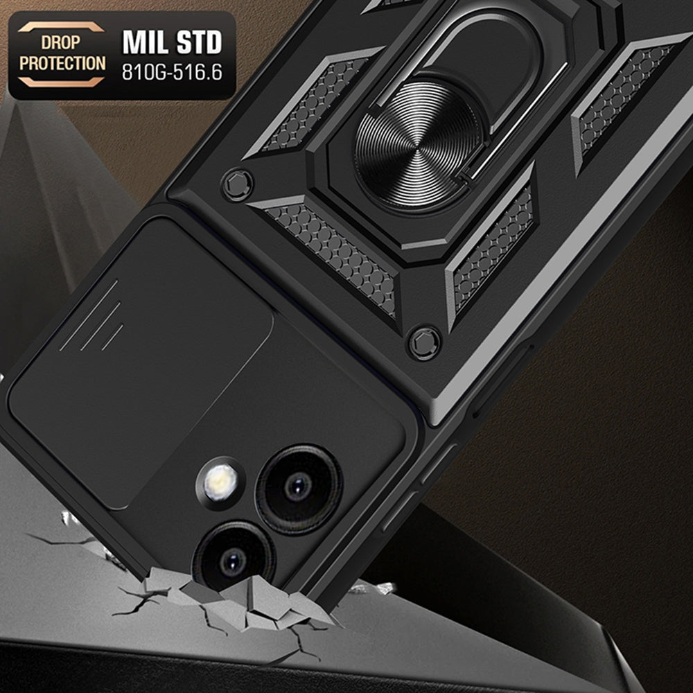 Husa de protectie Techsuit CamShield Series compatibil cu Samsung Galaxy A06, Negru