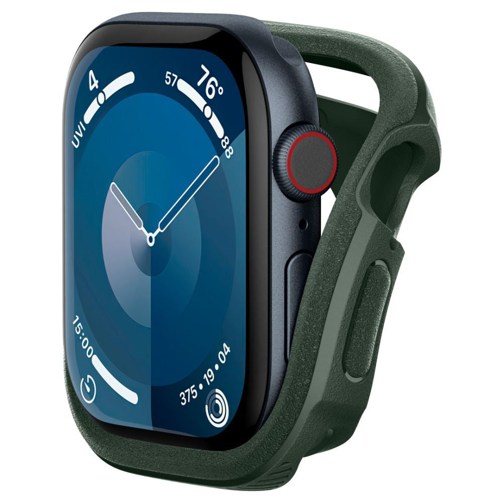 Husa de protectie smartwatch Spigen Caseology Vault compatibil cu Apple Watch 10 46mm / Watch 11 46mm, Bleumarin Green