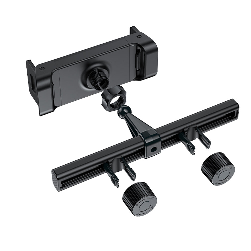 Suport Acefast (D8), for In-car Headrest, Adjustable, Folding Clamp Arm, for Devices 4.7-12.9, Negru